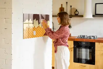 Tableau magnétique à dessiner modèle glace