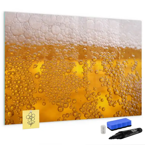 Tableau magnétique pour dessiner bière