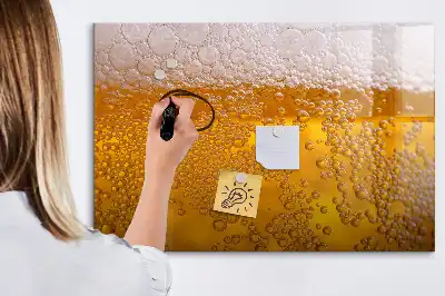 Tableau magnétique pour dessiner bière