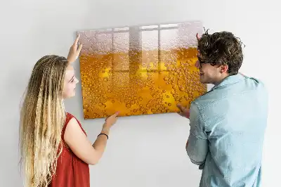 Tableau magnétique pour dessiner bière