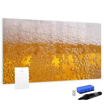 Tableau magnétique pour dessiner bière