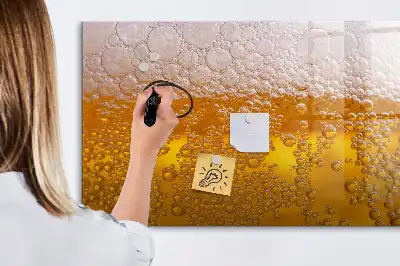 Tableau magnétique pour dessiner bière