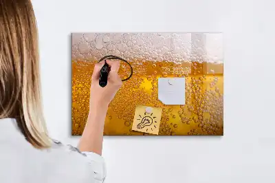 Tableau magnétique pour dessiner bière