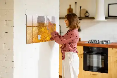 Tableau magnétique pour dessiner bière
