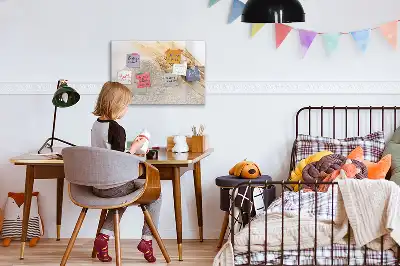Tableau magnétique à dessiner farine