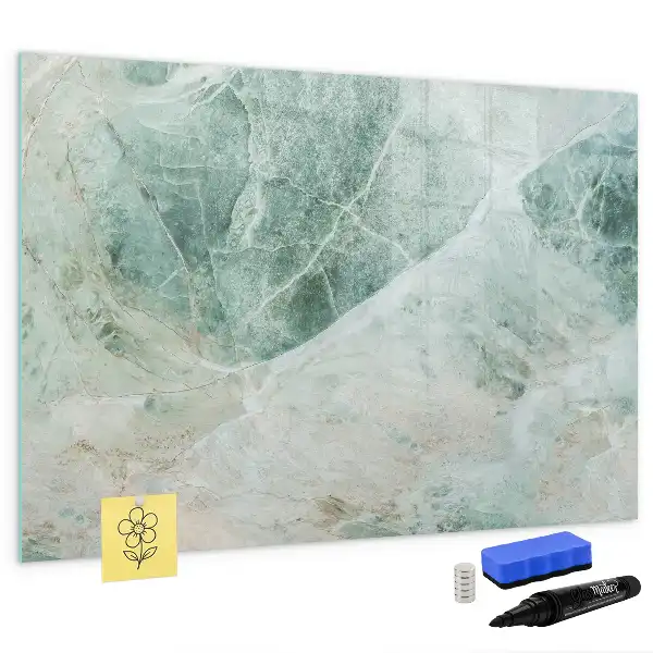 Tableau magnétique à dessiner effet marbre