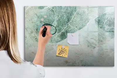 Tableau magnétique à dessiner effet marbre