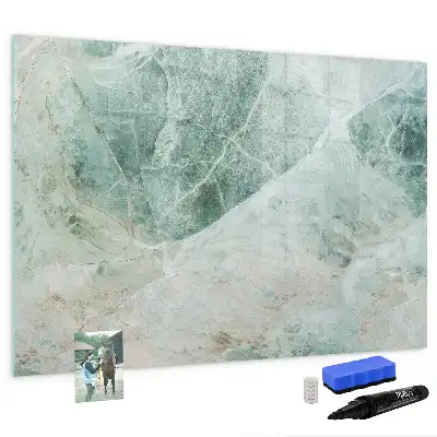 Tableau magnétique à dessiner effet marbre