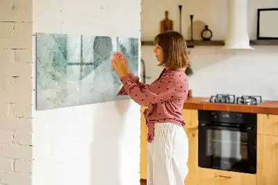 Tableau magnétique à dessiner effet marbre