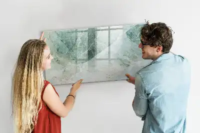 Tableau magnétique à dessiner effet marbre