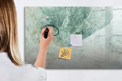 Tableau magnétique à dessiner effet marbre