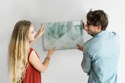 Tableau magnétique à dessiner effet marbre