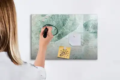 Tableau magnétique à dessiner effet marbre