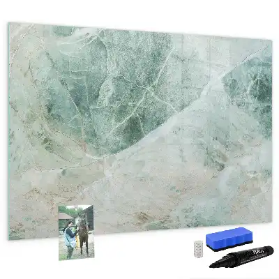 Tableau magnétique à dessiner effet marbre
