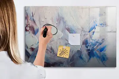 Tableau magnétique à dessiner modèle Coup de pinceau