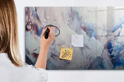 Tableau magnétique à dessiner modèle Coup de pinceau