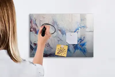 Tableau magnétique à dessiner modèle Coup de pinceau