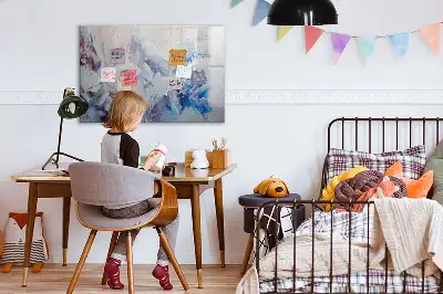 Tableau magnétique à dessiner modèle Coup de pinceau