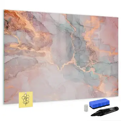 Tableau magnétique pour dessiner marbre décoratif