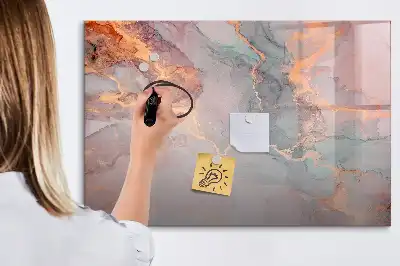 Tableau magnétique pour dessiner marbre décoratif