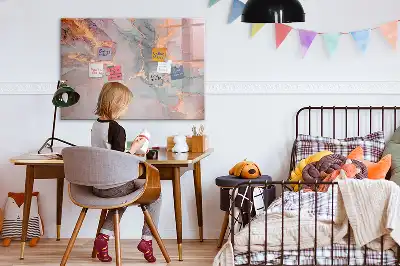 Tableau magnétique pour dessiner marbre décoratif