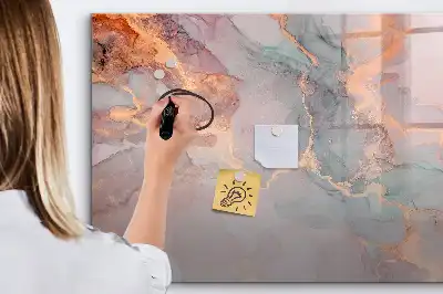 Tableau magnétique pour dessiner marbre décoratif
