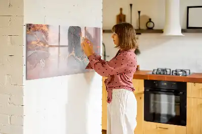 Tableau magnétique pour dessiner marbre décoratif