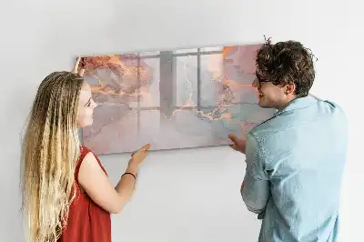 Tableau magnétique pour dessiner marbre décoratif