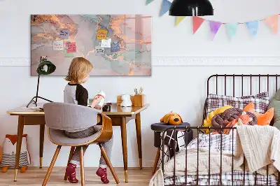 Tableau magnétique pour dessiner marbre décoratif