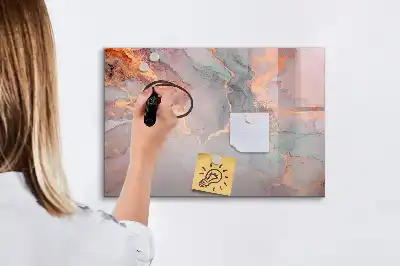 Tableau magnétique pour dessiner marbre décoratif