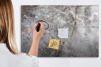 Tableau magnétique pour dessiner motif de marbre