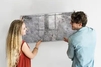 Tableau magnétique pour dessiner motif de marbre