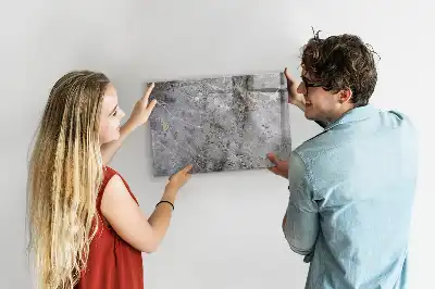 Tableau magnétique pour dessiner motif de marbre