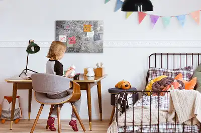 Tableau magnétique pour dessiner motif de marbre
