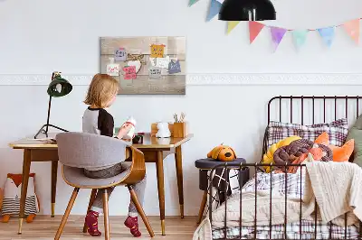 Tableau magnétique à dessiner motif texte amour