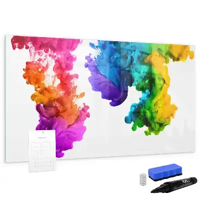 Tableau magnétique à dessiner arc-en-ciel de couleurs
