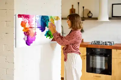 Tableau magnétique à dessiner arc-en-ciel de couleurs