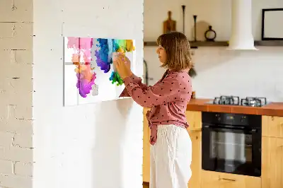 Tableau magnétique à dessiner arc-en-ciel de couleurs