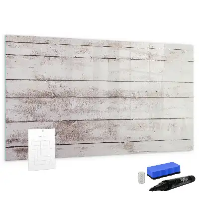 Tableau magnétique pour dessiner motif de planches en bois