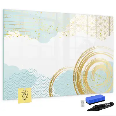 Tableau magnétique à dessiner motif décoratif