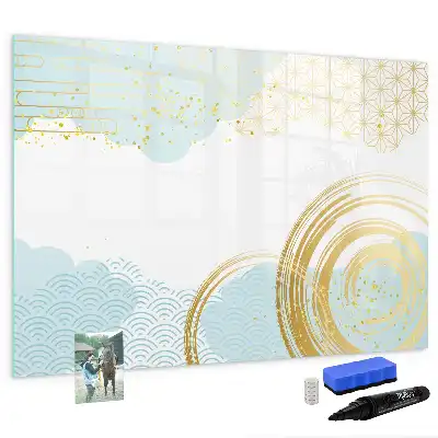 Tableau magnétique à dessiner motif décoratif