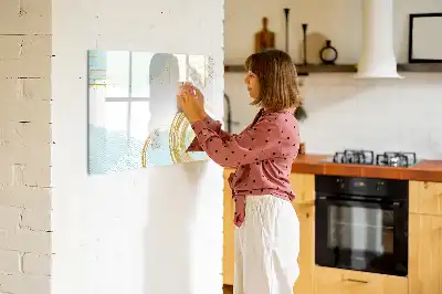 Tableau magnétique à dessiner motif décoratif