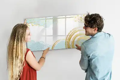 Tableau magnétique à dessiner motif décoratif
