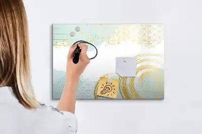 Tableau magnétique à dessiner motif décoratif