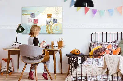 Tableau magnétique à dessiner motif décoratif