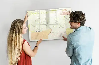 Tableau magnétique pour dessiner planificateur familial