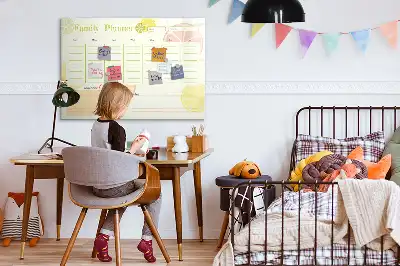 Tableau magnétique pour dessiner planificateur familial