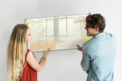 Tableau magnétique pour dessiner planificateur familial