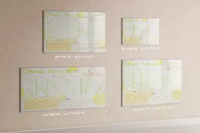 Tableau magnétique pour dessiner planificateur familial