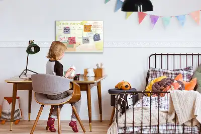 Tableau magnétique pour dessiner planificateur familial